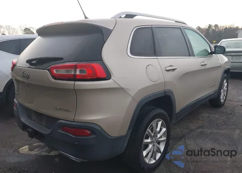 2015 Jeep Cherokee Limited z USA, uszkodzony, nr VIN 1C4PJMDS2FW537473